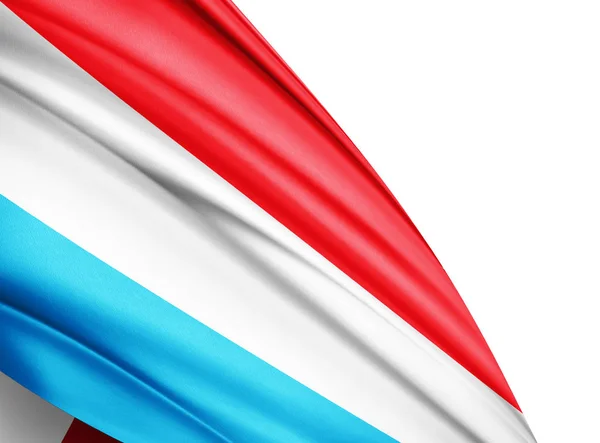 Flag Luxembourg Copy Space Your Text Illustration — Stock Photo, Image