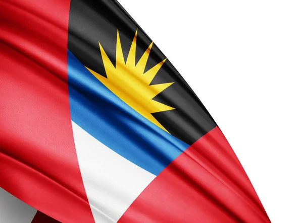 Flag Antigua Copy Space Your Text Illustration — Stock Photo, Image