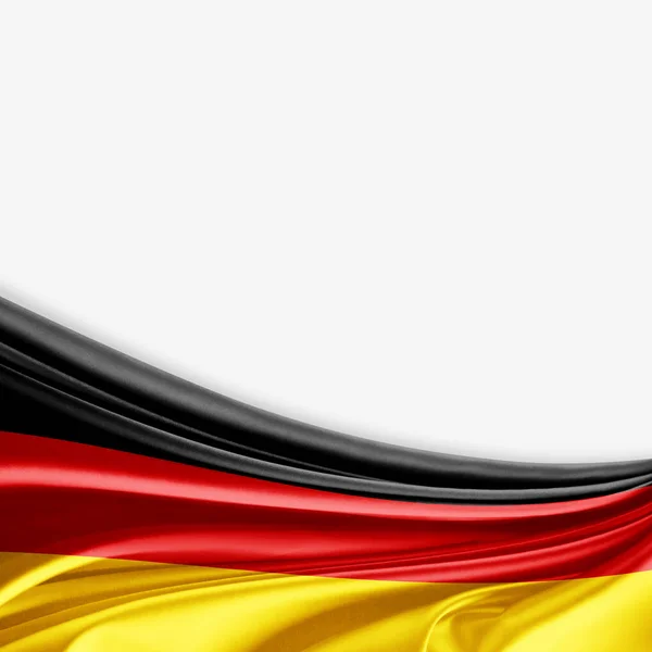 Flagge Von Deutschland Mit Kopierplatz Für Ihren Text Illustration — Stockfoto