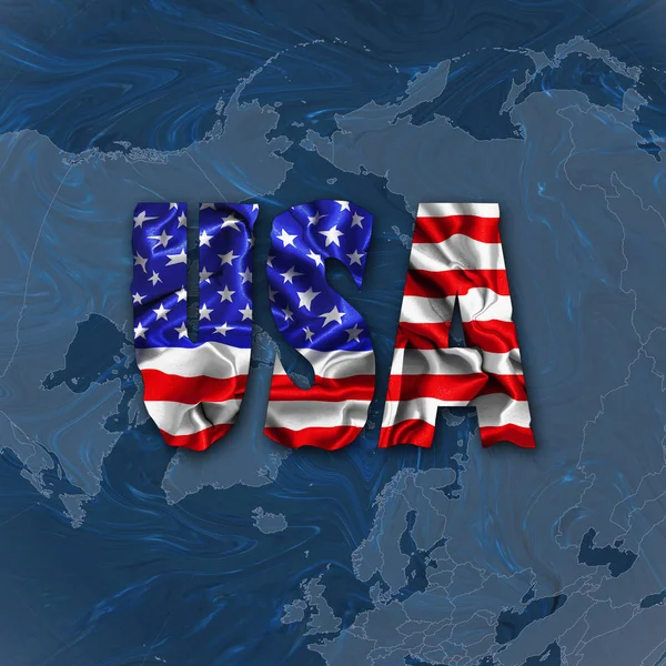 Usa Flag Copy Space Your Text Images — Stock Photo, Image