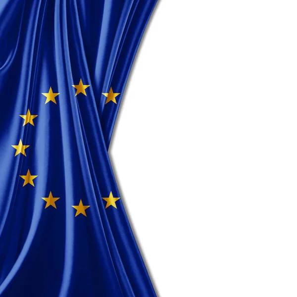 Єднання Прапор Європи Копією Простір Тексту Або Зображення — стокове фото