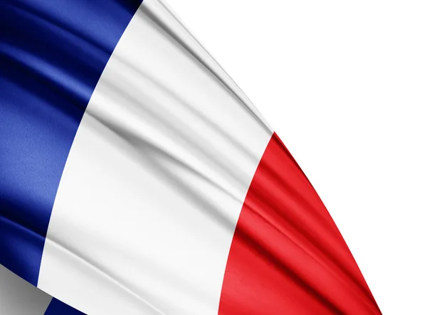 Σημαία Της Γαλλίας Αντίγραφο Χώρο Για Κείμενο Απεικόνιση — Φωτογραφία Αρχείου