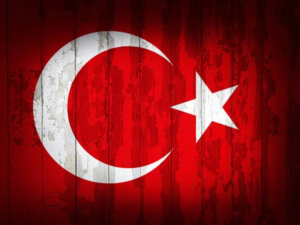 Flaga Turcja Miejscem Kopiowania Tekstu Lub Obrazów — Zdjęcie stockowe