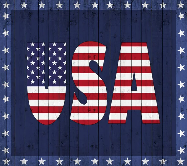 America Flag Map Usa Text Copy Space Your Text Images — Stock Photo, Image