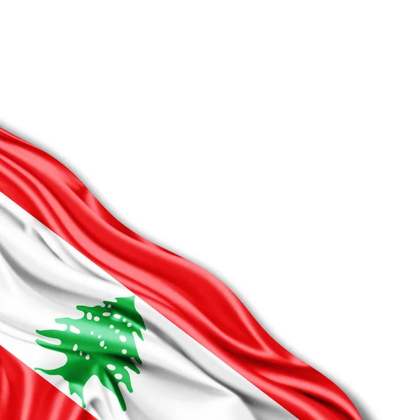 Flag Lebanon Copy Space Your Text Illustration — Stock Photo, Image