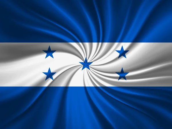 Flaga Hondurasu Kopia Miejsce Twój Tekst Ilustracje — Zdjęcie stockowe