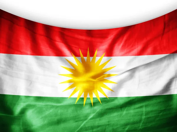 Tanda Kurdistan Dengan Salinan Spasi Untuk Teks Anda Ilustrasi — Stok Foto