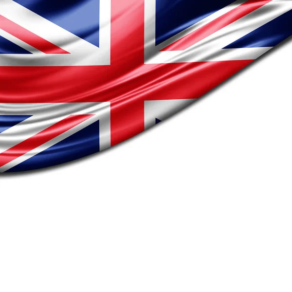 Флаг Соединенного Королевства Местом Копирования Текста Иллюстрация — стоковое фото
