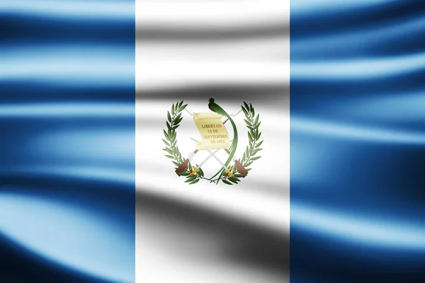 Drapeau Guatemala Avec Espace Copie Pour Votre Texte Illustration — Photo