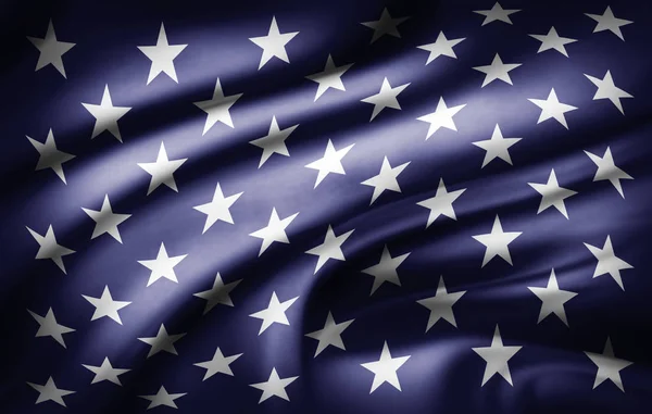 Flagge Der Usa Mit Kopierplatz Für Ihren Text Illustration — Stockfoto