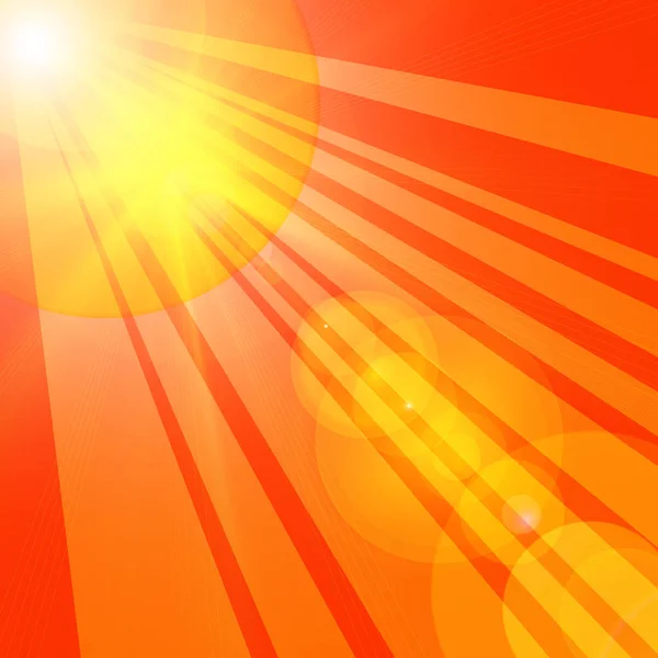 Sun Rays Abstract Background Illustration — Stock Photo, Image