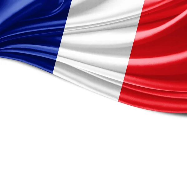 Bandera Francia Con Espacio Copia Para Texto Ilustración —  Fotos de Stock