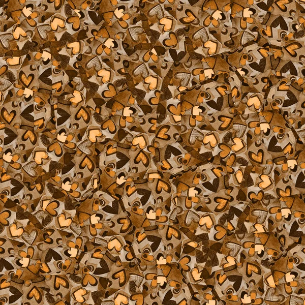 küçük kalpler ile doku deseni 