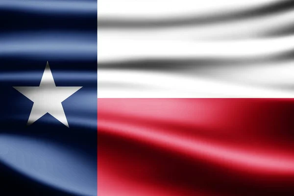 Flag Texas Copy Space Your Text Illustration — Stock Photo, Image