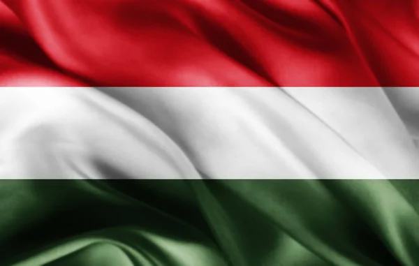 Σημαία Της Ουγγαρίας Αντίγραφο Χώρο Για Κείμενο Απεικόνιση — Φωτογραφία Αρχείου