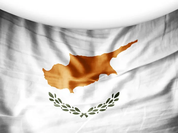 Flag Cyprus Copy Space Your Text Illustration — Stock Photo, Image