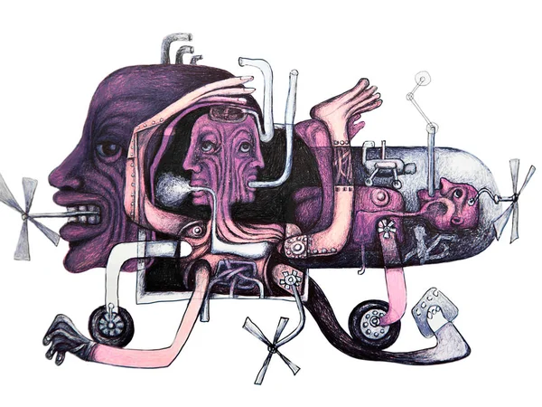 yeniden işleme, beyaz duvar arka planı