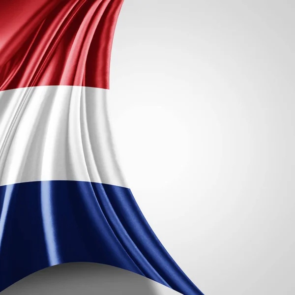 Bandera Holanda Con Espacio Copia Para Texto Ilustración —  Fotos de Stock