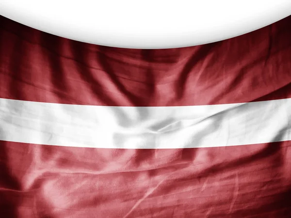 テキスト イラストのコピー スペースとラトビアの旗 — ストック写真