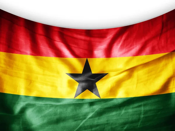 Flag Ghana Copy Space Your Text Illustration — Stock Photo, Image