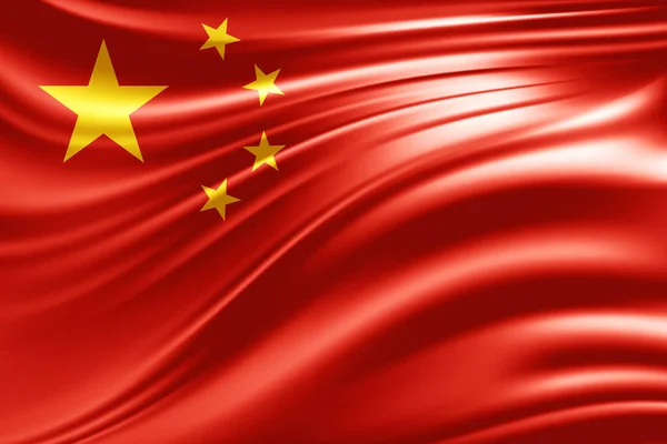 Flag China Copy Space Your Text Illustration — Stock Photo, Image