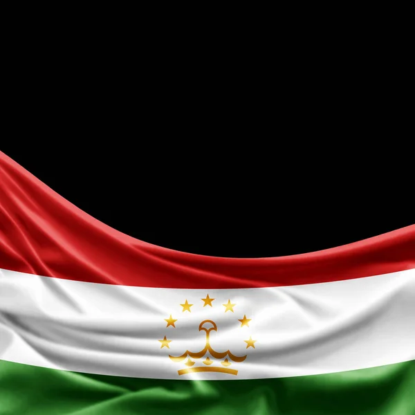 Flag Tajikistan Copy Space Your Text Illustration — Stock Photo, Image