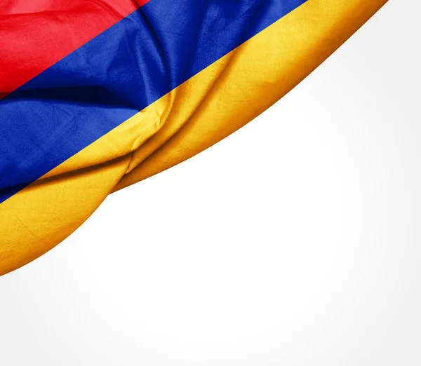 Прапор Вірменії Копією Простір Вашої Ілюстрації Тексту — стокове фото