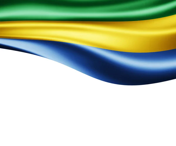 Flagge Von Gabon Mit Kopierraum Für Ihren Text Illustration — Stockfoto