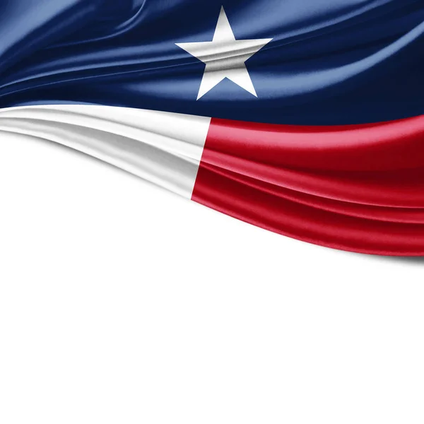 Bandera Seda Texas Con Espacio Para Copiar Texto Imágenes Fondo —  Fotos de Stock