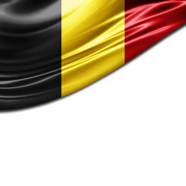 Flagge Belgiens Mit Kopierplatz Für Ihren Text Illustration — Stockfoto
