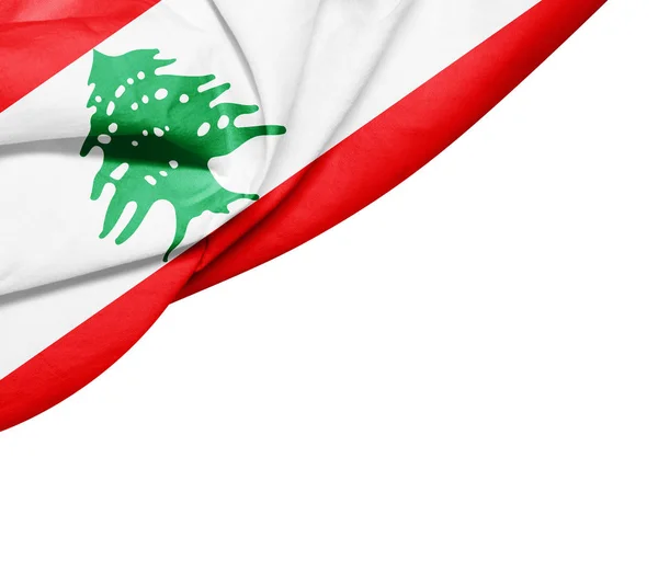 Flag Lebanon Copy Space Your Text Illustration — Stock Photo, Image