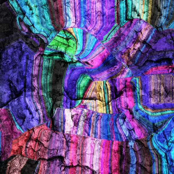 Mineral Arka Plan Soyut Renkli Doku — Stok fotoğraf