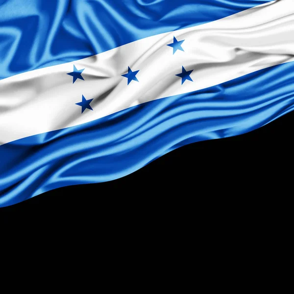 Bandeira Honduras Com Espaço Cópia Para Seu Texto Ilustração — Fotografia de Stock