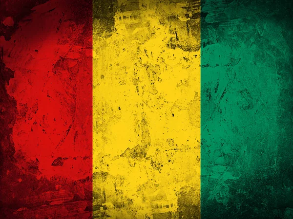 Guinea Flag Copy Space Your Text Images — Stock Photo, Image