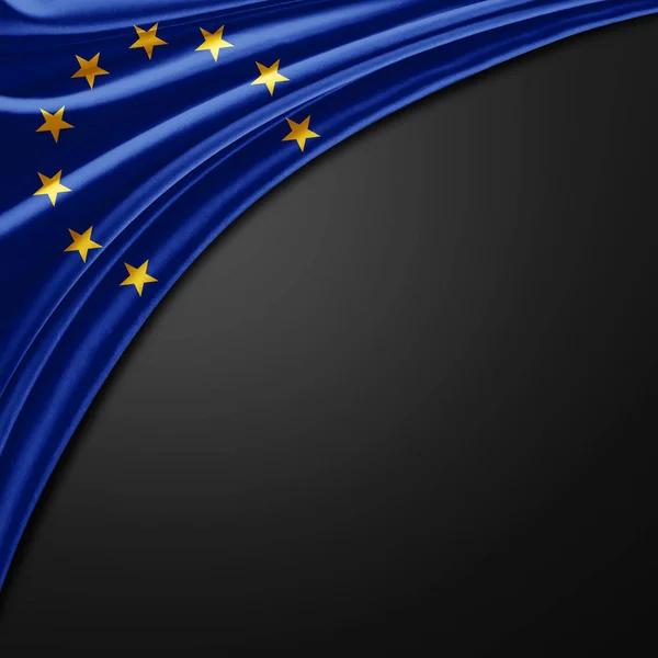 Europe union  flag  with copy space for your text or images