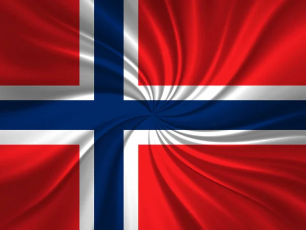 Флаг Норвегии Местом Копирования Текста Иллюстрация — стоковое фото