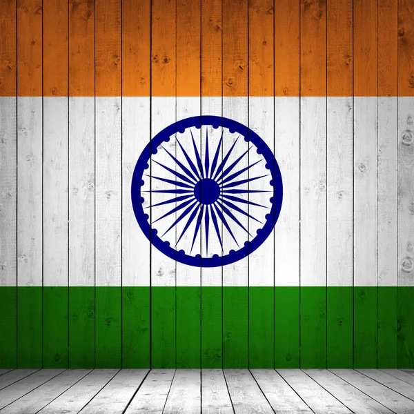 Flaga Indii Kopia Miejsce Twój Tekst Ilustracje — Zdjęcie stockowe