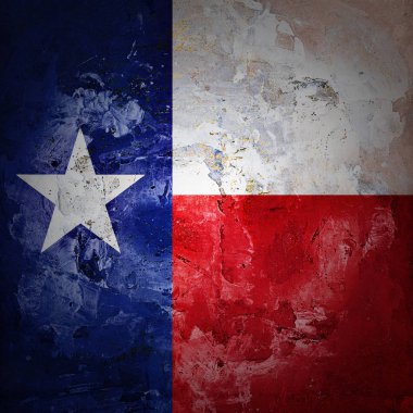 Texas arka plan kopya alanı için metin - 3d çizim ile    