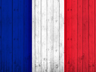 Fransa bayrağı ile kopya alanı metin veya resimler 