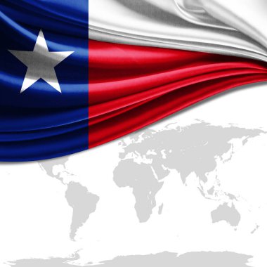 Texas arka plan kopya alanı için metin - 3d çizim ile    