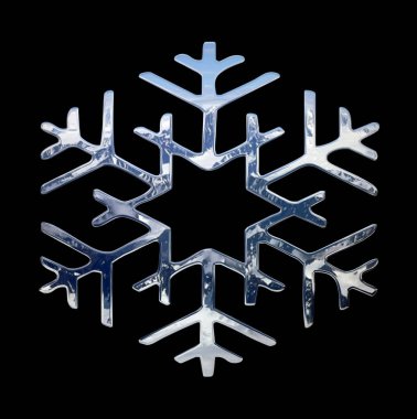 Siyah arka planda Noel kar tanesi, doku