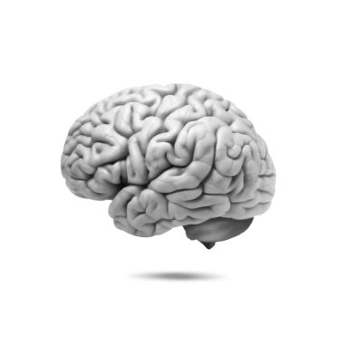  insan beyninin arka plan - 3d çizim