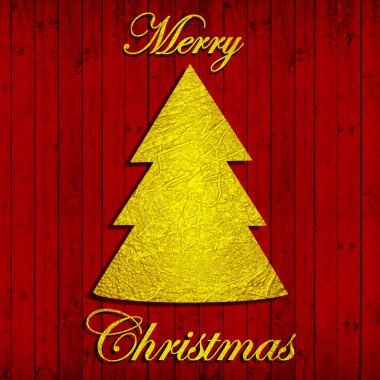 Altın Noel ağacı, tatil arka plan, doku