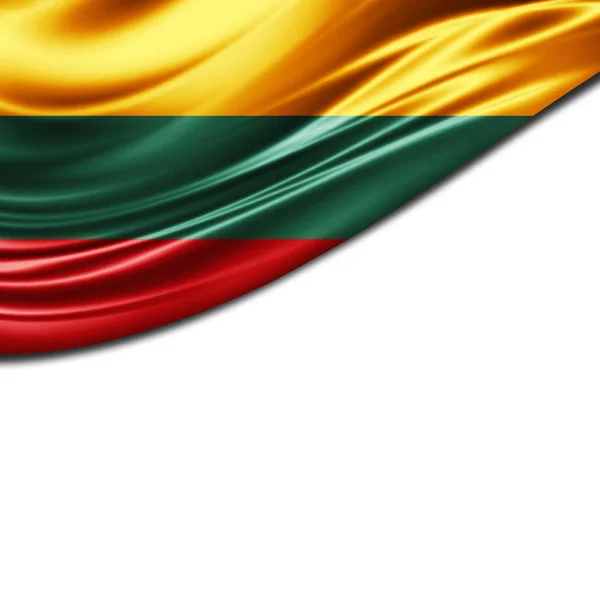 Flag Lithuania Copy Space Your Text Illustration — Stock Photo, Image