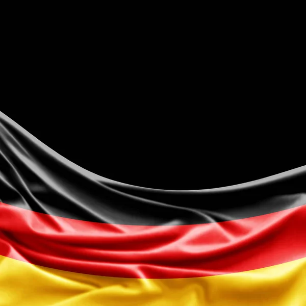 Флаг Германии Местом Копирования Текста Иллюстрация — стоковое фото