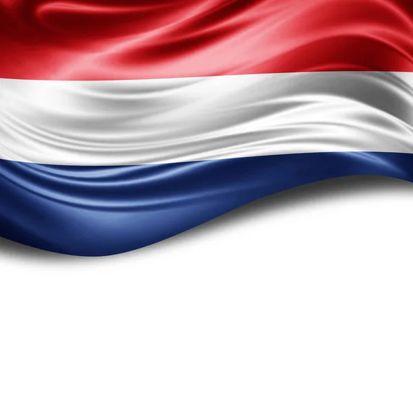 Bandera Holanda Con Espacio Copia Para Texto Ilustración —  Fotos de Stock