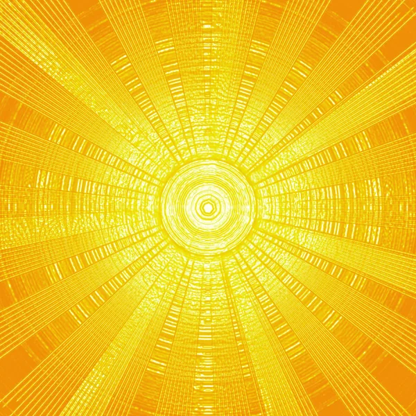 Güneş ışınları ile soyut arka plan - illüstrasyon