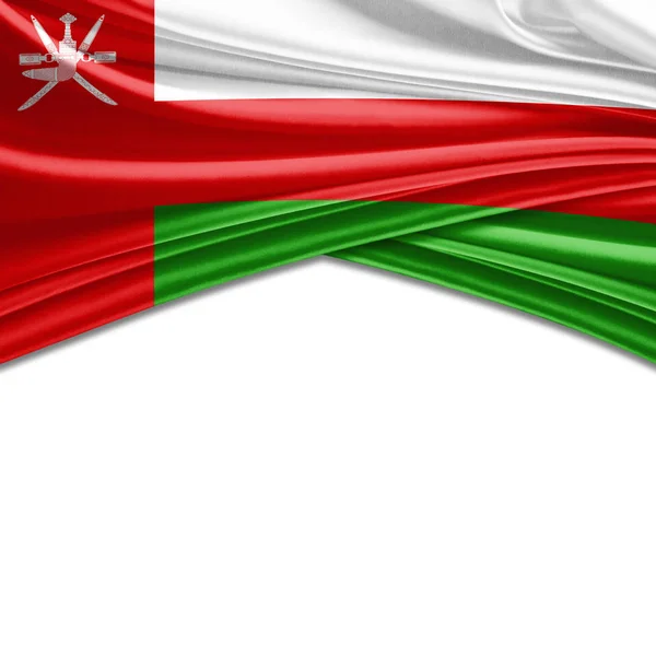 Flag Oman Copy Space Your Text Illustration — Stock Photo, Image