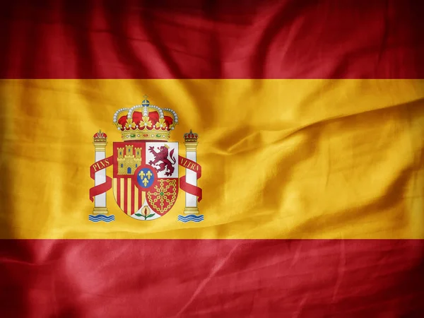 Flag Spain Copy Space Your Text Illustration — Stock Photo, Image