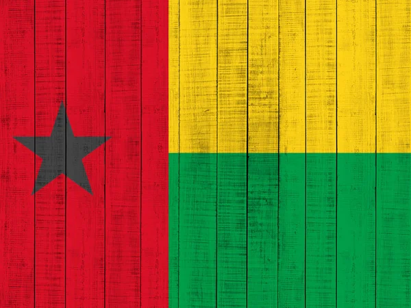Флаг Гвинеи Бисау Местом Копирования Текста Изображений — стоковое фото